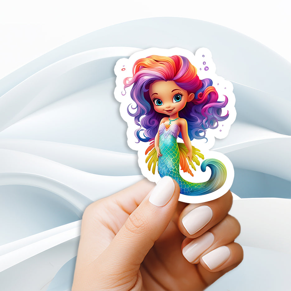 Mermaid Sticker - Water Proof Sticker