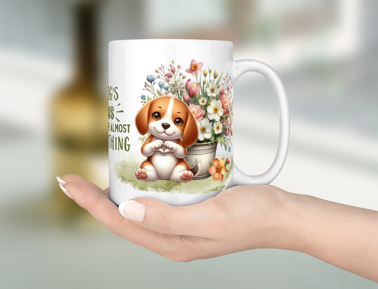 Beagle Dog Mug - Ceramic Coffee Cup