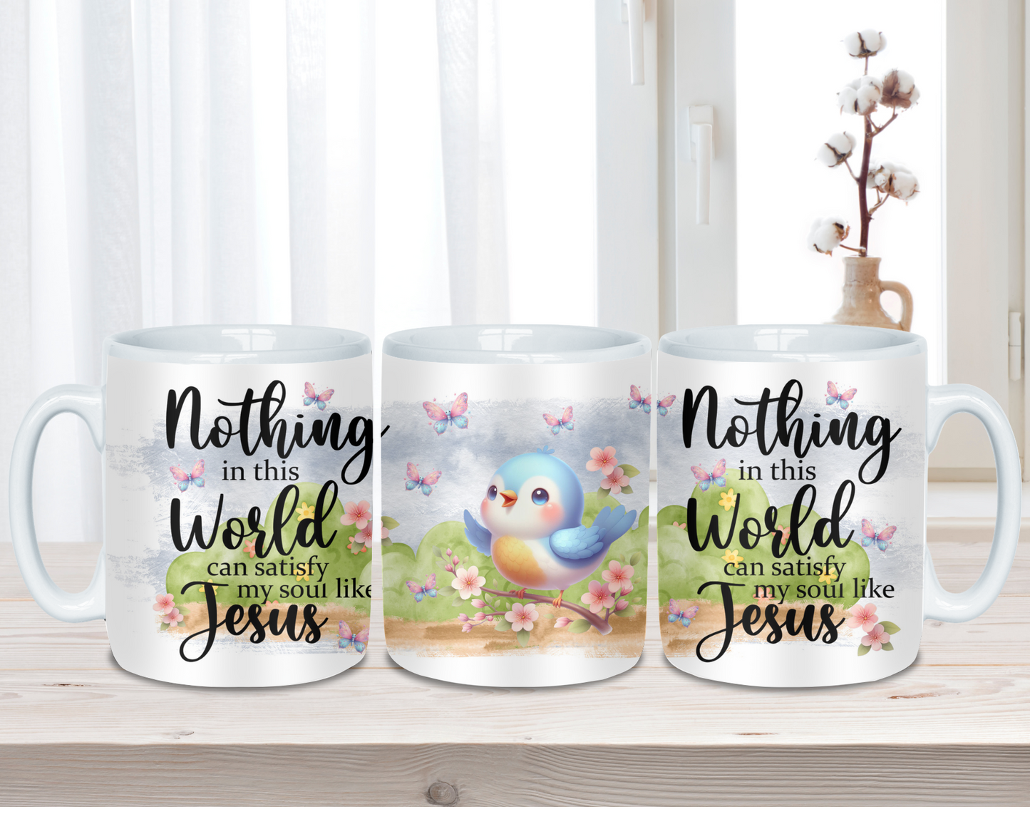 Ceramic Mug - Christian Quote Coffee Tea Cup