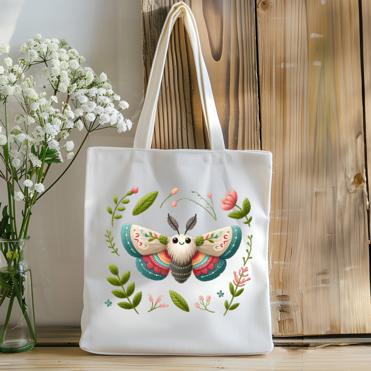 Canvas Tote Bag - Butterfly Moth