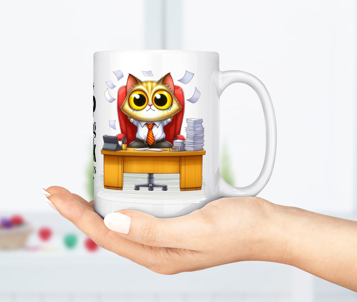 Ceramic Mug - Funny Coffee Cup - "Let me Drop Everything and Work on your issues"