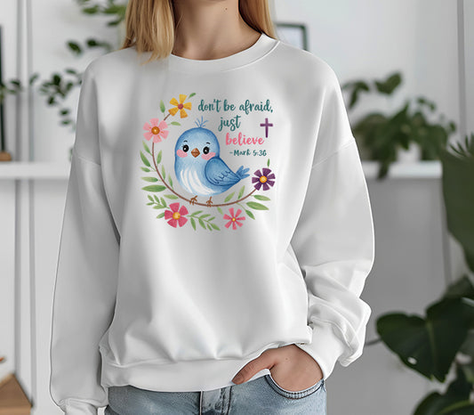 Christian Unisex Sweatshirt - Just Believe