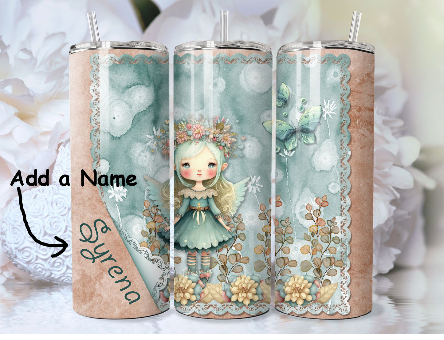 Fairy Tumbler - Stainless Steel Hot/Cold Drink Tumbler