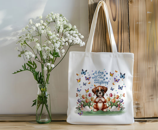 Canvas Tote Bag - Boxer