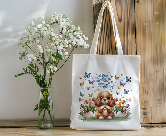 Canvas Tote Bag - Cocker Spaniel