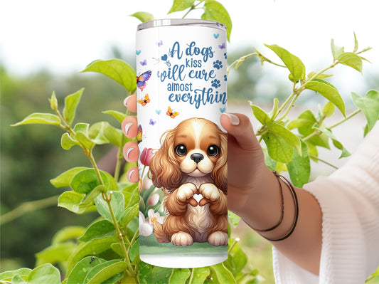 Tumbler Cocker Spaniel Puppy Dog - Pet 20oz Stainless Steel Vacuum Sealed Tumbler Cup