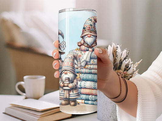 Hygge Gnomes Tumbler - Stainless Steel Hot/Cold Tumbler