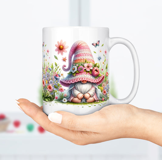 Garden Gnomes Mug - Ceramic - Coffee - Tea - Cup