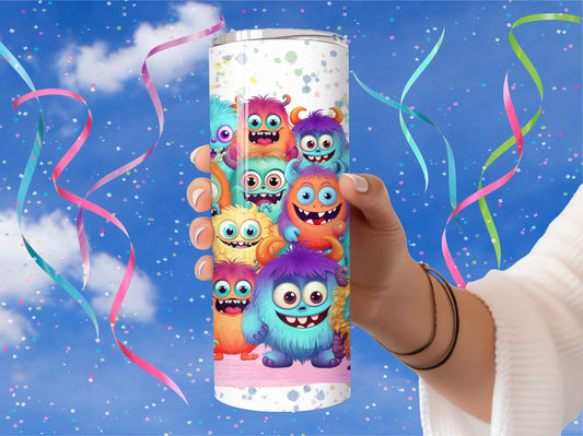 Silly Monsters Tumbler - Stainless Steel Hot/Cold Drinkware