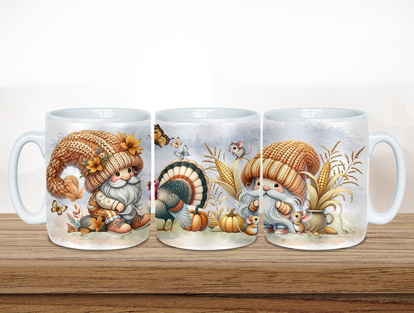 Thanksgiving Ceramic Mug - Coffee Cup