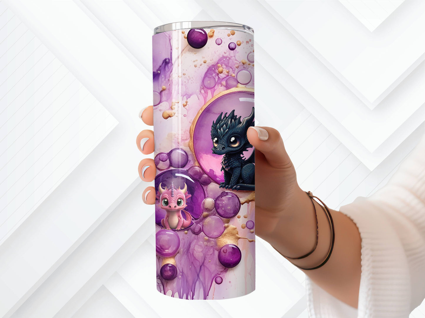 Dragon Fantasy Tumbler 20oz Stainless Steel Tumbler
