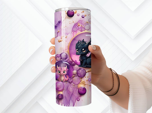 Dragon Fantasy Tumbler 20oz Stainless Steel Tumbler